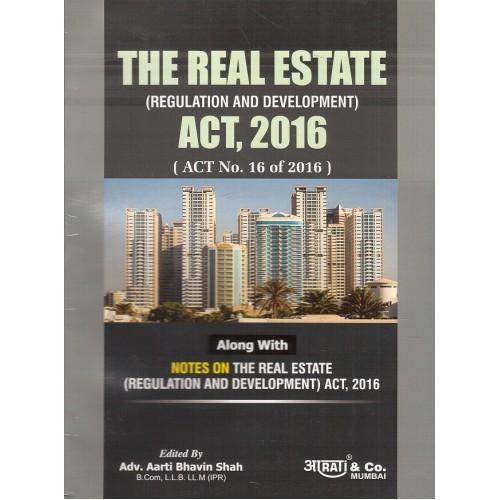 Aarti & Company's The Real Estate (Regulation and Development) Act 2016 by Adv. Aarti Shah | RERA 2016
